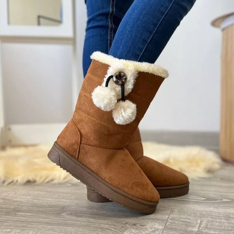 Botas De Invierno Con Chiporro Talla 40 Caf