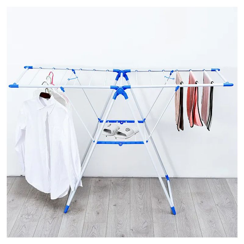 Tendedero Organizador Colgador Ropa Plegable 3 N Blanco