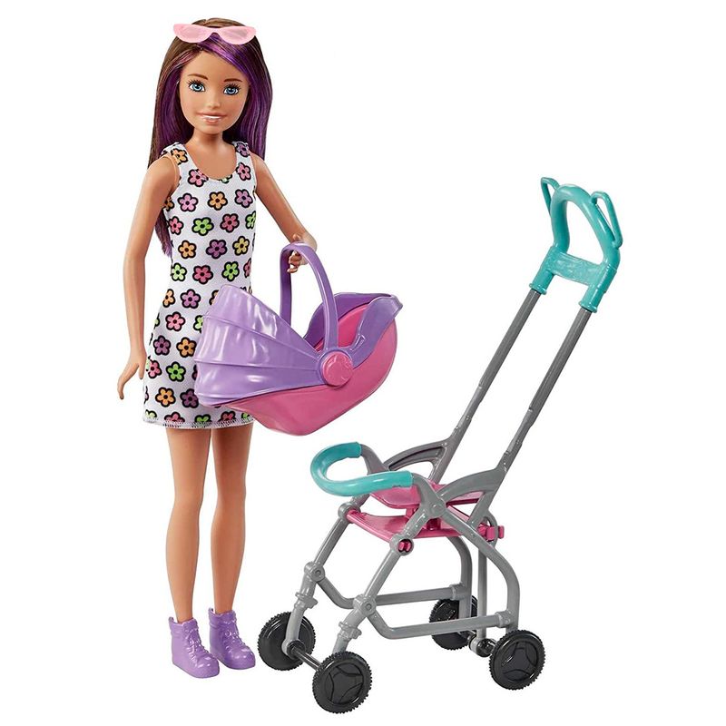  Muñeca Barbie y automóvil : Juguetes y Juegos