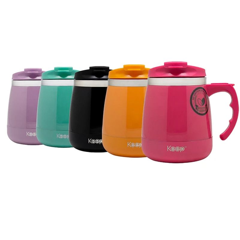 Termo De Comida Keep Acero Inoxidable 450 Ml Colores