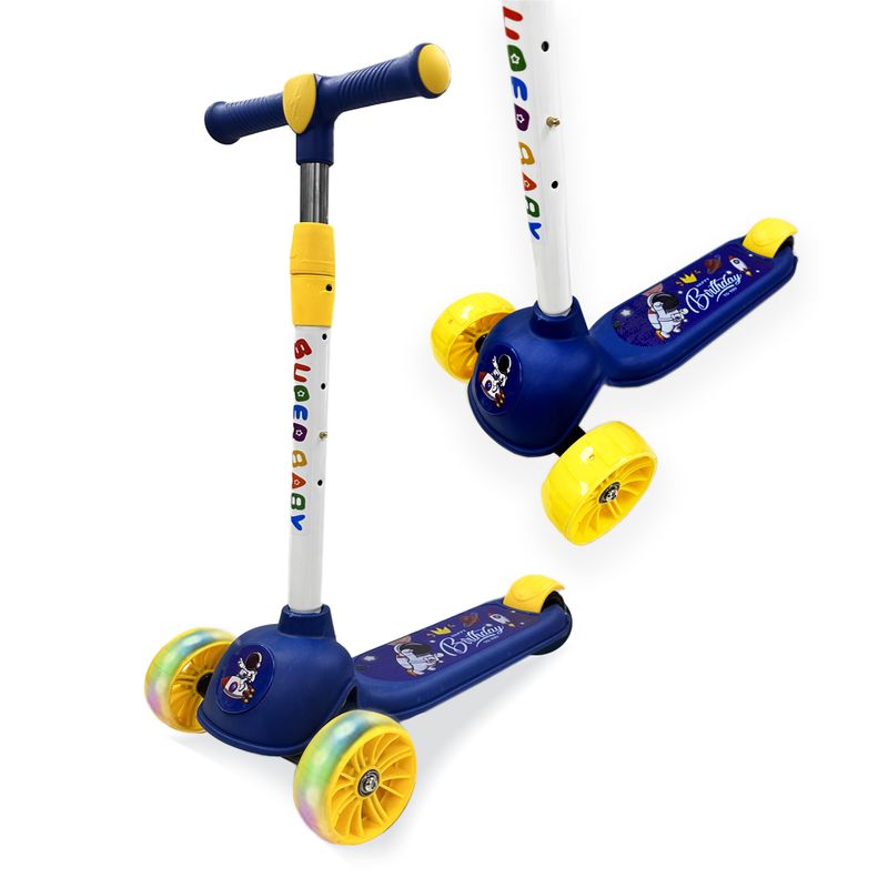 Ripley - SCOOTER MONOPATÍN LUZ LED NIÑO S3 PRO – AZUL