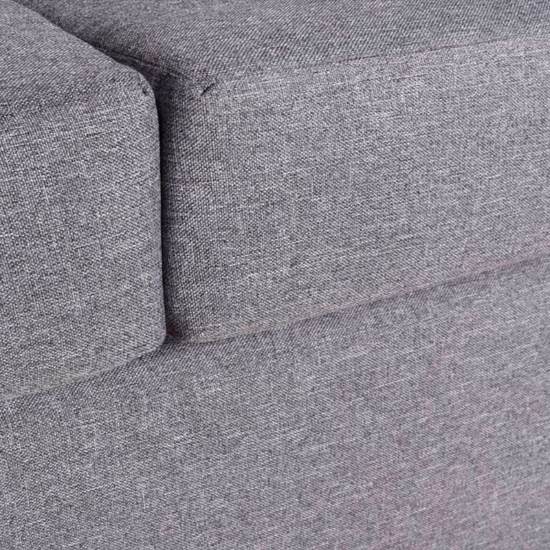 Sofá modular seccional, gris claro