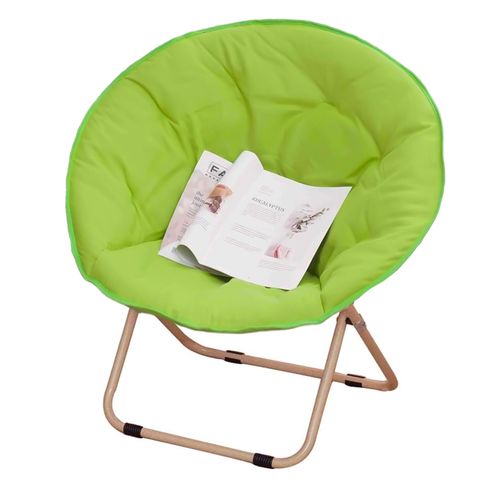 Silla Redonda Plegable Poliéster  Verde