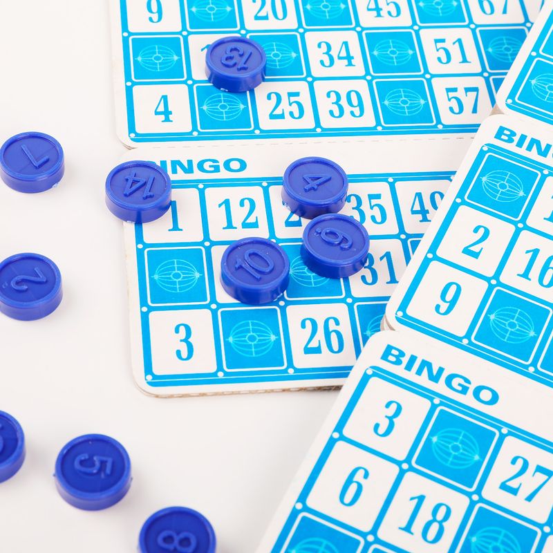 Juego De MIni Bingo Para Niños 90 Números