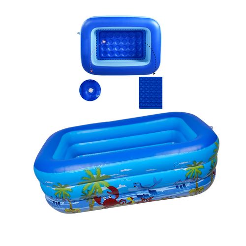 Piscina Inflable 3 Anillos 210x135x56cm