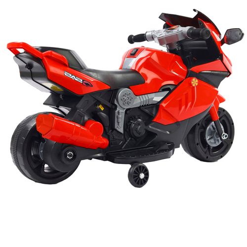 Motocicleta Eléctrica Modelo Mini Ninja Infantil Rojo para Niños