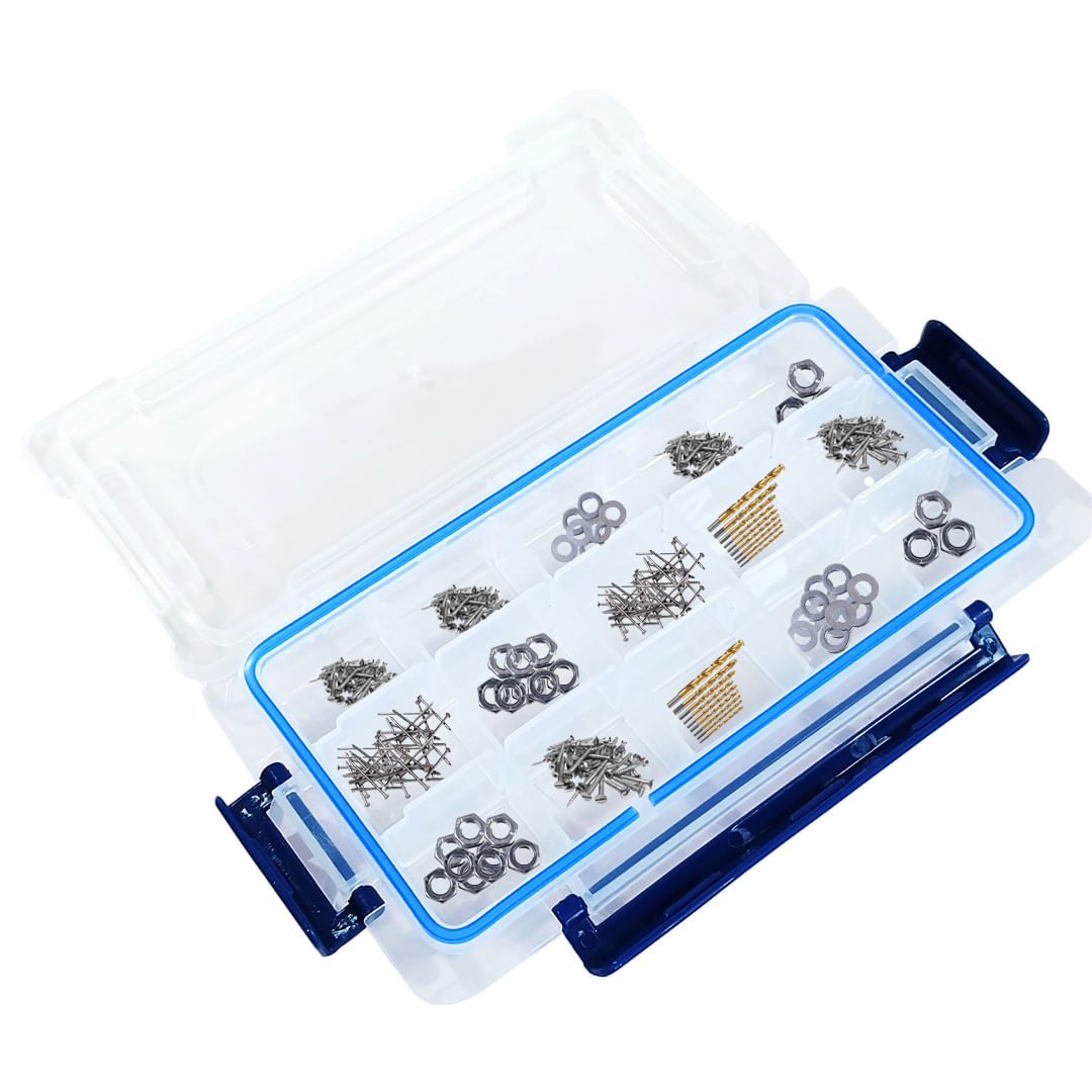 Caja Organizadora Plástica Kmt Tools 25x12x3.5cm