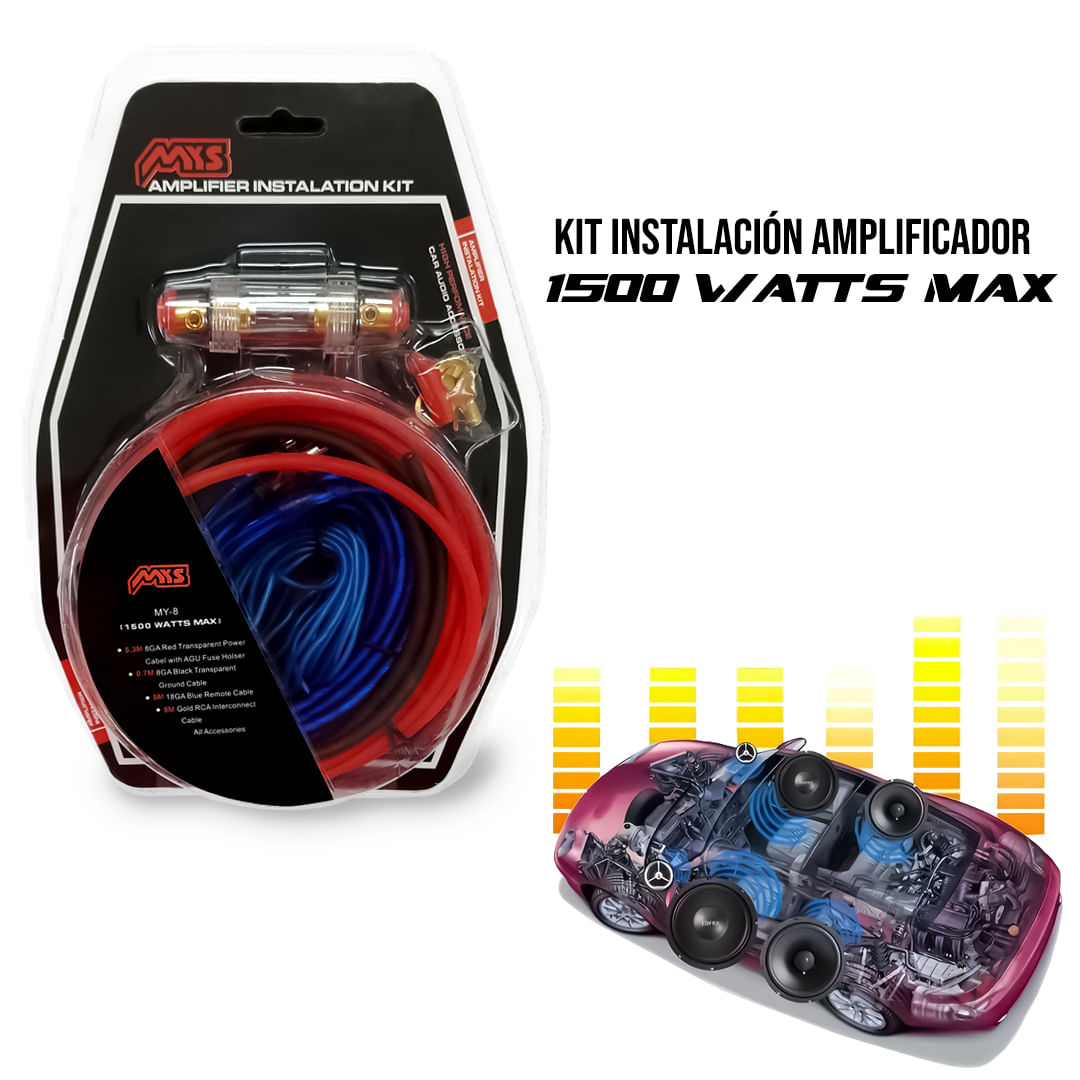 Amplificador audio 1500W Mod 3983 13933