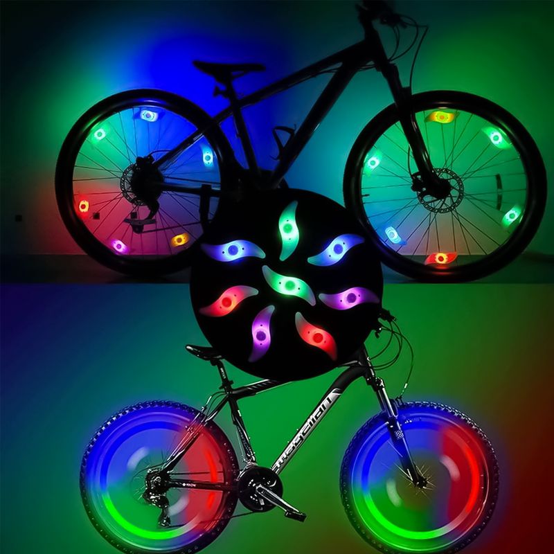 Fashion luz led bicicleta