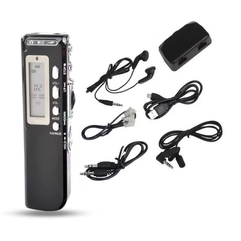 Grabadora Voz Digital Profesional 8gb