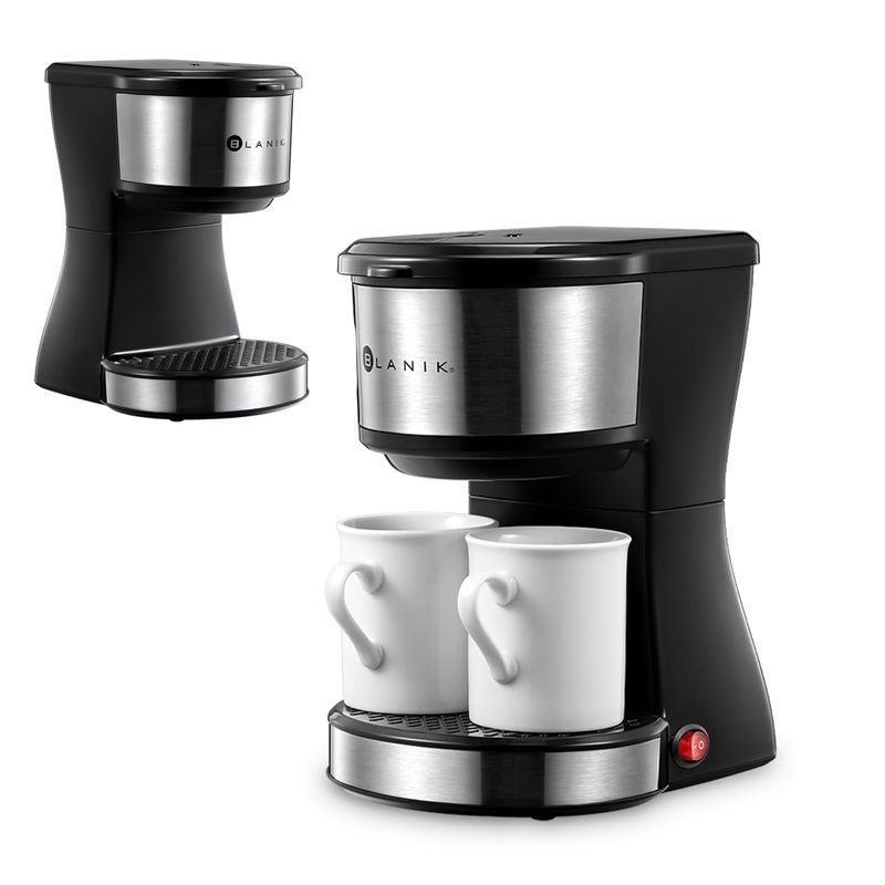Cafetera Blanik Coffe Maker Dúo Bct082 Negro