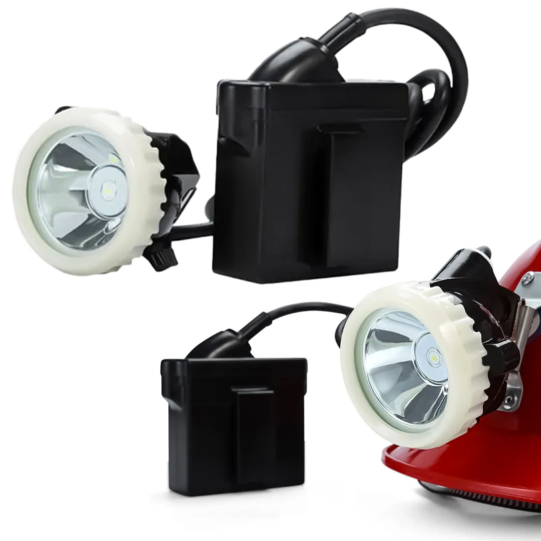 Foco Minero Recargable 60W Negro