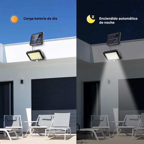 Foco Solar 120 LED COB Luminaria Tasbel Sensor de Movimiento 21711