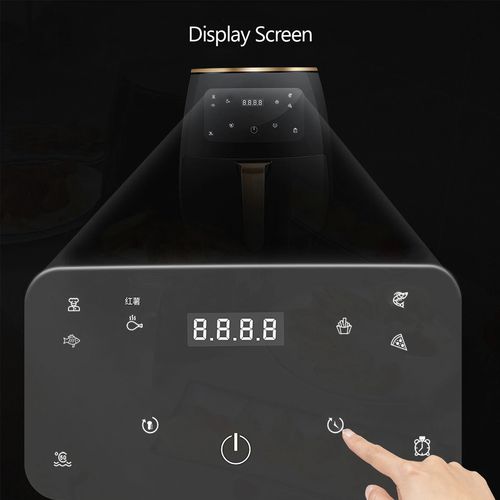 Freidora de Aire 6 Litros LCD Touch Control Tasbel