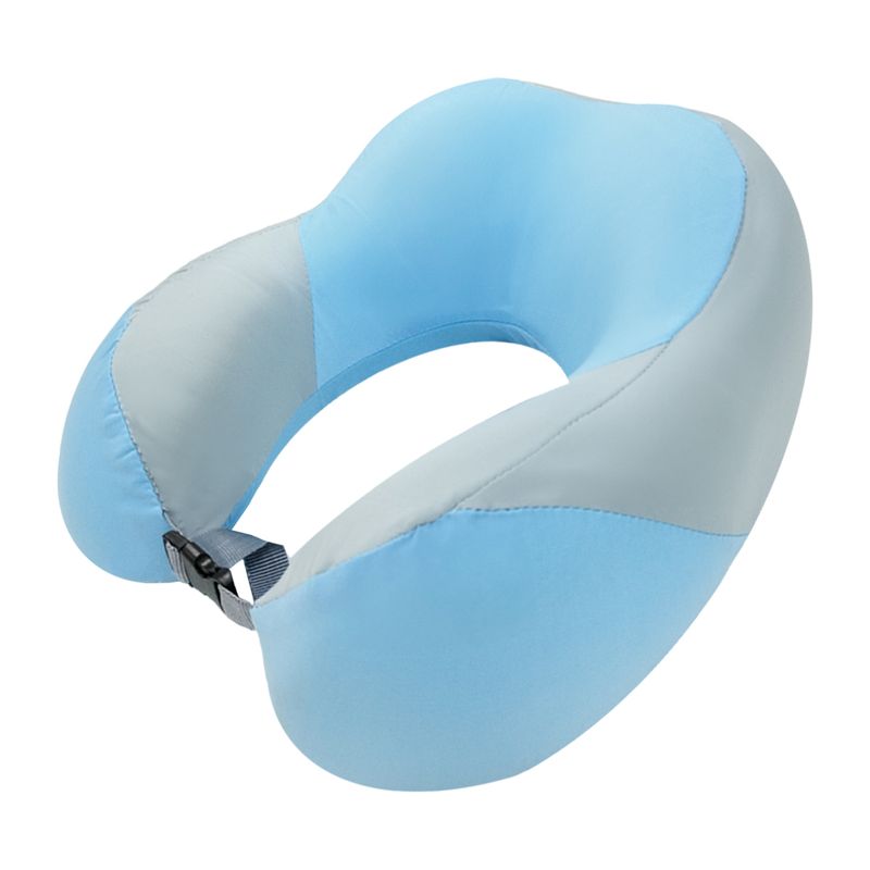 I-TOTAL Almohada Viaje Cervical Divertida - Diseño Unicornio, Ergonómica | Para Coche, Avión, Tren | Suave Y Con Cierre