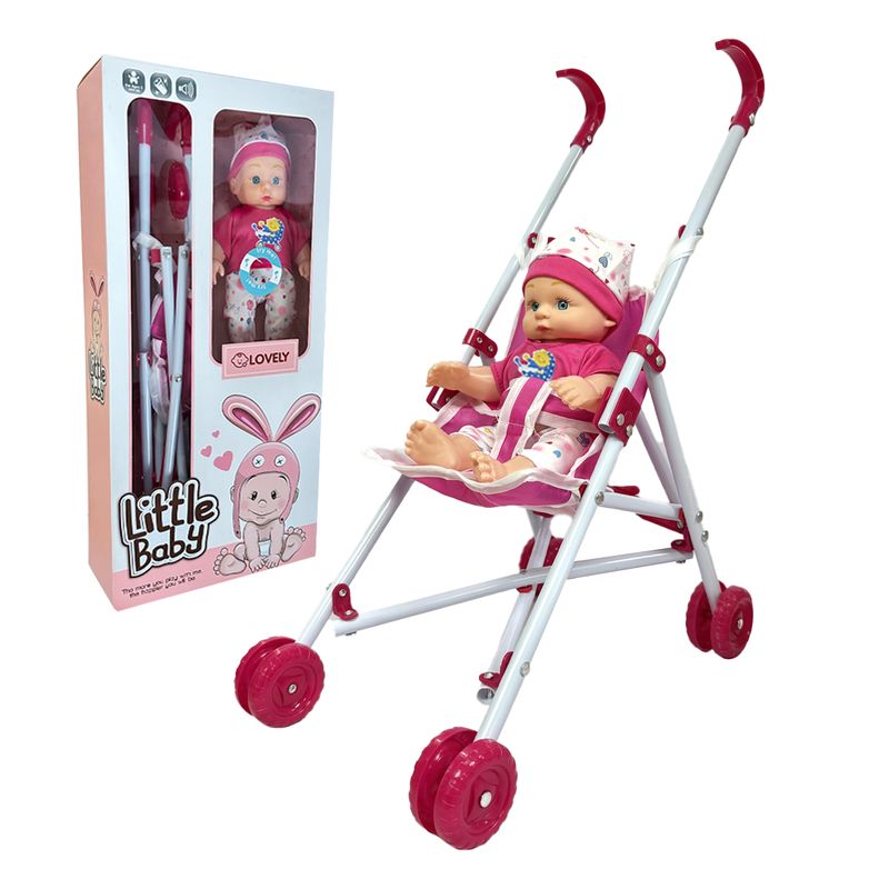 Set de Coche Bebe Ninas Juguetes