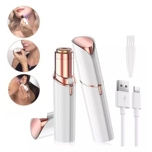Removedor De Vello Facial Recargable Tipo Labial Portable