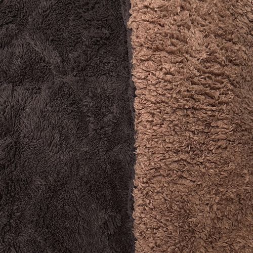 Plumón 2P Cubre Cama Texturizado Chiporro Café Invierno