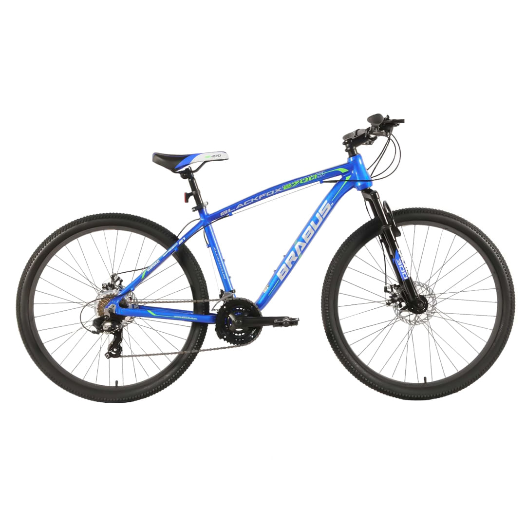 Bicicleta Mountain Bike Aro 27 Brabus Blackfox 2700SS Azul