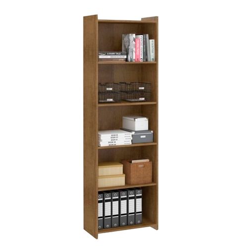 Biblioteca Librero 5 Estantes 180cm Freijo