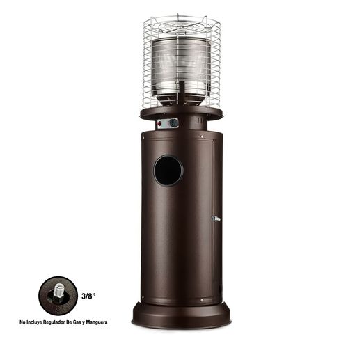 Estufa para Exterior a Gas con Ruedas Terraza Jardín Patio