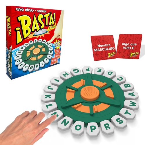Basta Juego De Mesa Familiar  Interactivo Piensa Rápido
