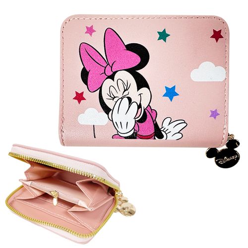 Billetera Monedero Diseño Disney Minnie Mouse Rosa