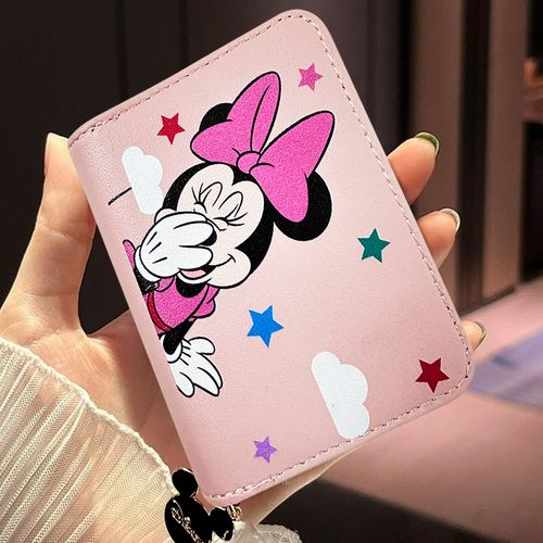Billetera Monedero Diseño Disney Minnie Mouse Rosa