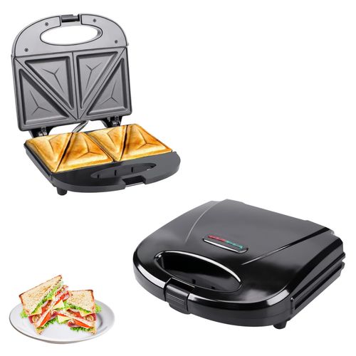 Sandwichera Eléctrica Antiadherente 1200W