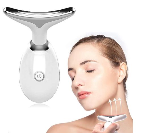 Masajeador Facial De Belleza Para El Cuello-Cara Recargable
