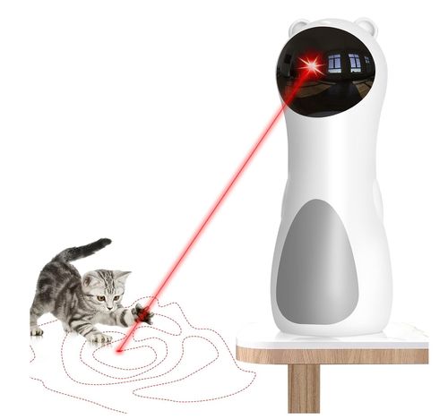 Robot Láser Automático de Juguete Para Gatos Contra La Ansiedad