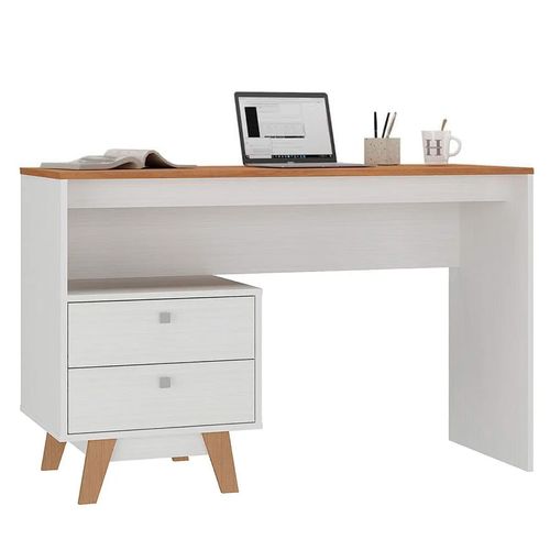 Mesa Escritorio 120CM 2 Cajones HO-2994 Blanco