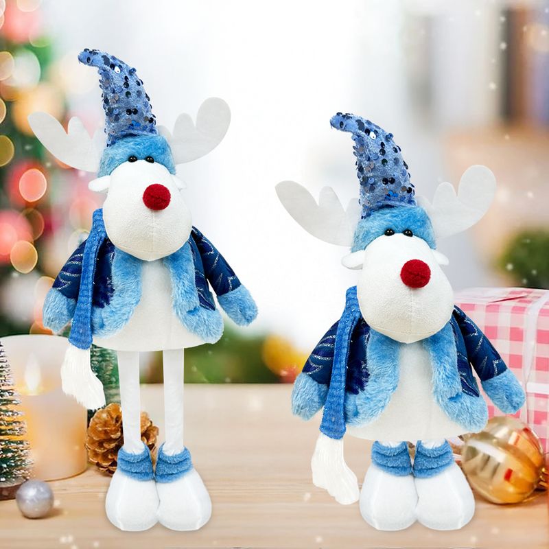 Reno MuÃ±ecos De Navidad Extensibles Navideños Patas MuÃ±ecos