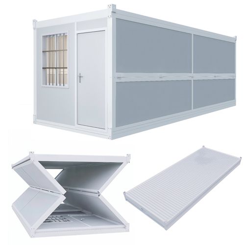 Módulo Container Plegable Casa Oficina 14.m² Sistema Eléctrico Aislación Térmica