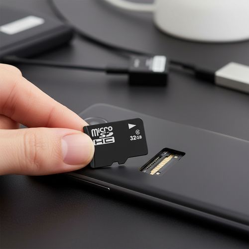 Tarjeta De Memoria MicroSD HC 32GB Con Adaptador SD