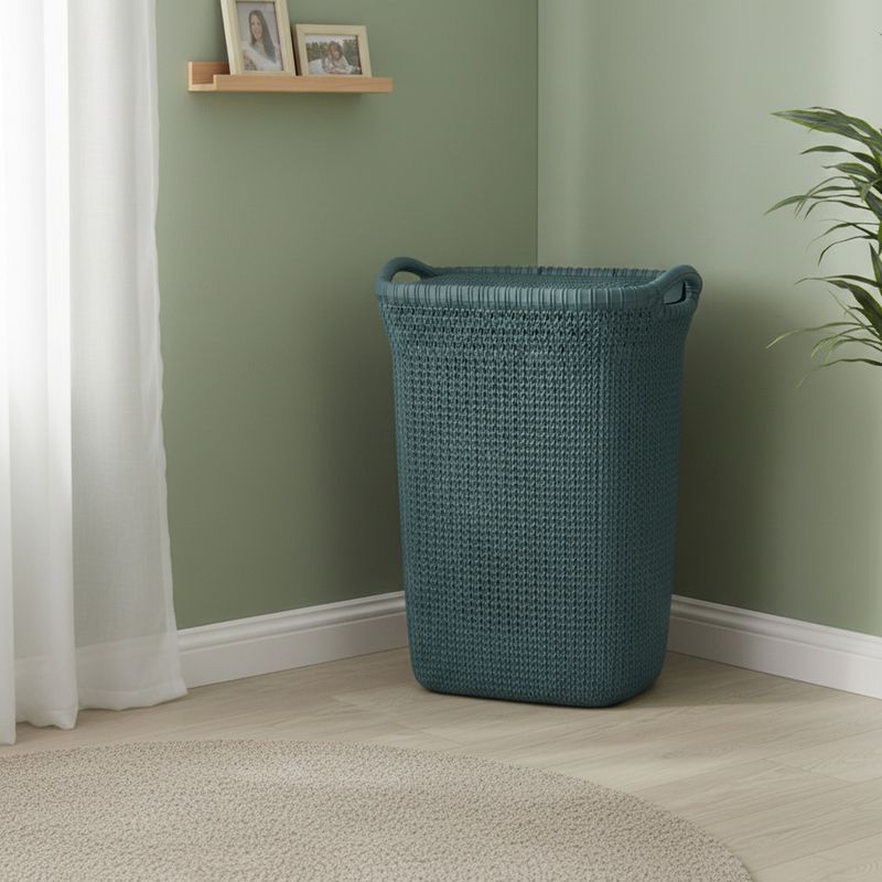 Cesto Canasto para Ropa Khipu Reyplast 60 Lts con Tapa