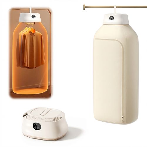 Secadora de Ropa Portátil Silenciosa Plegable