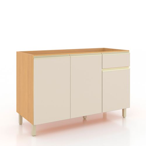 Mueble Cocina Lavaplatos Lais 120cm Angelin/Nude