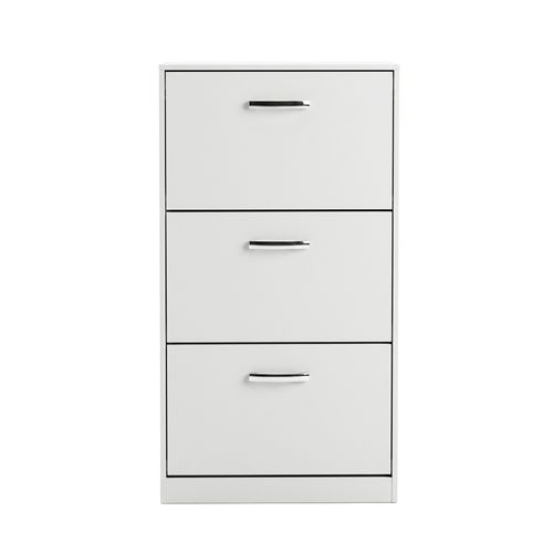 Mueble Zapatera Zapatero Organizador 18 Pares Blanco