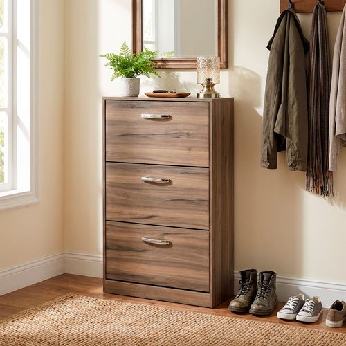 Mueble Zapatera Zapatero Organizador 18 Pares Palermo