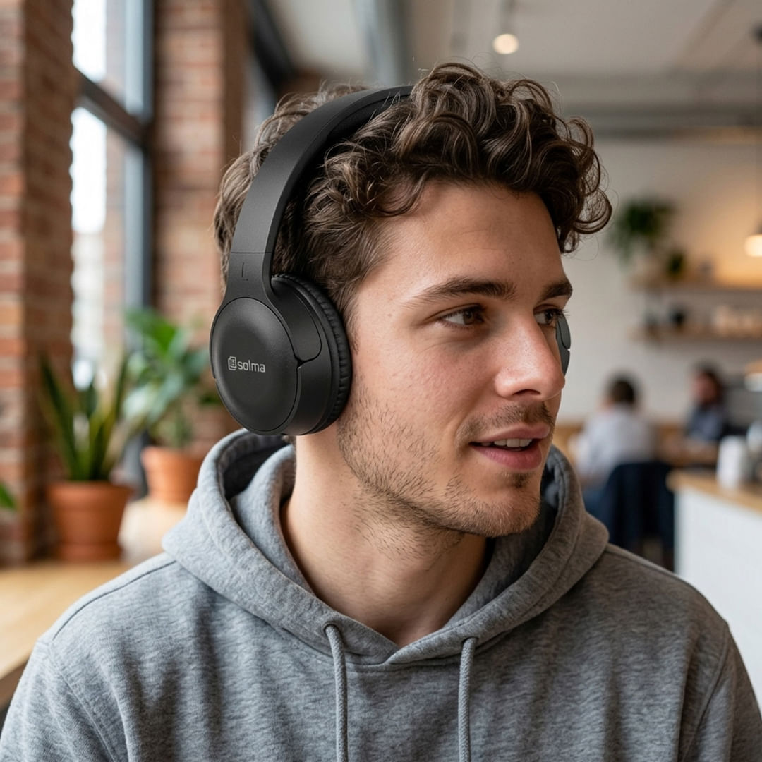 Audífonos Inalámbricos Solma SL-E2201 Headphone BT 5.3 SD