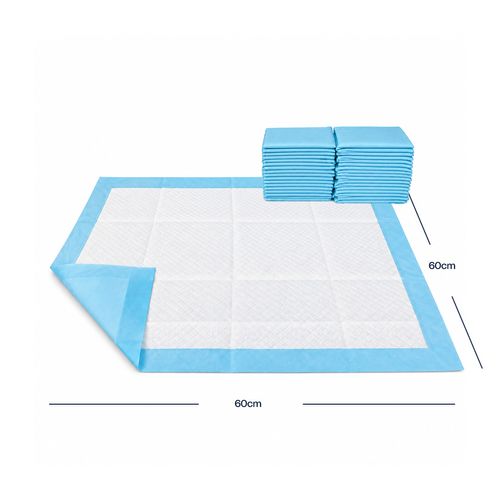 Sabanillas Absorbente Para Mascota 60x60cm 40und