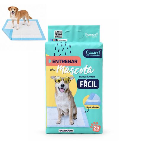 Sabanillas Absorbente Para Mascota 60x90cm 25und