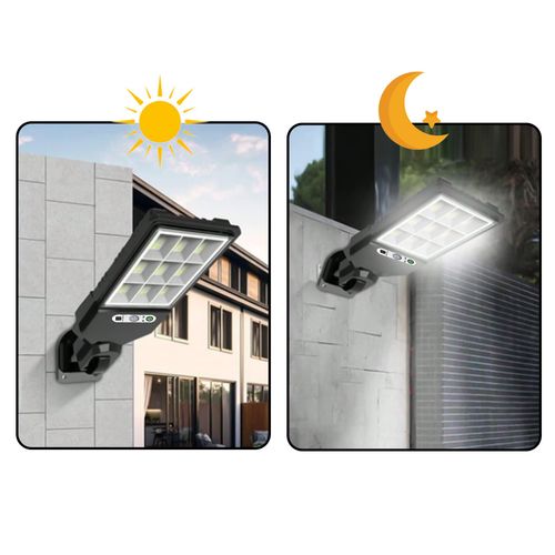 Foco Solar Luminaria 72 LED Sensor de Movimiento